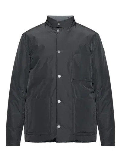 Moncler Ouille Reversible Down Jacket In Black