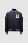 Moncler Ribbed Collar With Striped Details Jacket In 74s