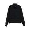 Moncler Araripe Mid Layer Quilted Down Jacket In Black