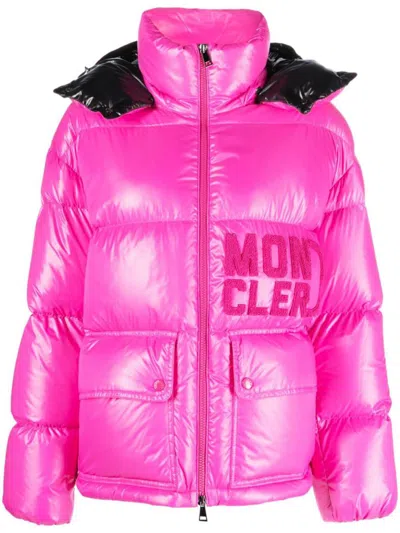 Moncler Outerwear In Pink