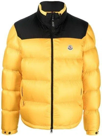 Moncler Outerwear In Yellow