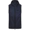 Moncler Moretan Zip-up Vest In Blue