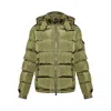 Moncler Maya Matte Short Down Jacket Clothing In Green