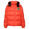 Moncler Cyclone 2-in-1 Padded Jacket In Orange