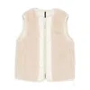 Moncler Zip-up Sleeveless Jacket In Pink