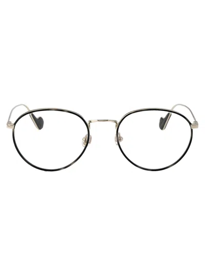 Moncler Round-frame Glasses In 灰色