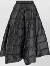 Moncler Oversized Coat In Black