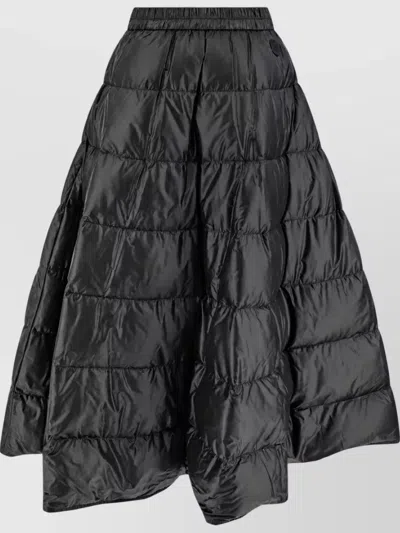 Moncler Oversized Coat In Black