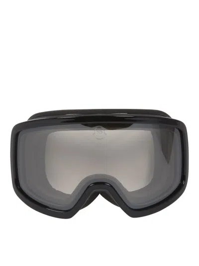 Moncler Eyewear Oversized Goggles In Black