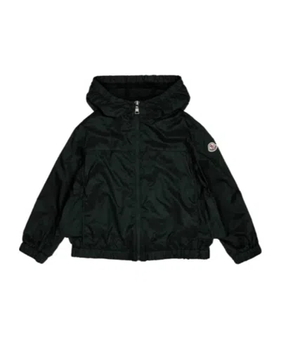 Moncler Owara Hooded Rain Jacket In Black