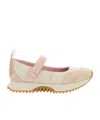 Moncler Pacey Ballet Ballerinas Shoes In Nude
