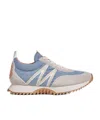 Moncler Pacey Bicolor Runner Sneakers In Blue