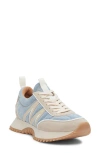 Moncler Pacey Low Top Sneaker In Denim Blue