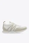 Moncler Pacey Low-top Sneakers In Cream