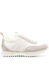 Moncler Women Pacey Low Top Sneakers In Weiss
