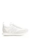 Moncler Low-top Sneakers With Distinctive Rubber Sole In White