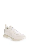 Moncler Tie Low-top Casual Shoes In Gardenia