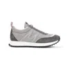 Moncler Pacey Grey Nylon Sneakers In Gray