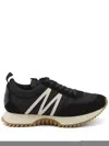 Moncler Pacey Sneakers In Black