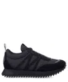 Moncler Pacey Low-top Sneakers In Black