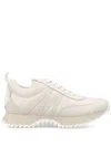 Moncler Tie Low-top Casual Shoes In Nude