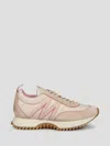 Moncler Pacey Panelled Sneakers In Nude & Neutrals