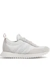 Moncler Low-top Sneakers With Distinctive Rubber Sole In White