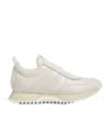 Moncler Tie Low-top Casual Shoes In White