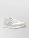 Moncler Sneakers Pacey2 En Daim Et Nubuck In White