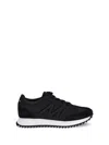 Moncler Pacey2 Suede & Nubuck Trainers, Men, Black, Size: 46