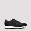 Moncler Pacey2 Suede & Nubuck Trainers, Men, Black, Size: 46 In Black