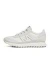 Moncler Sneakers Pacey2 En Daim Et Nubuck In White