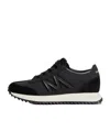 Moncler Pacey2 Suede And Nubuck Low-top Sneakers In Black
