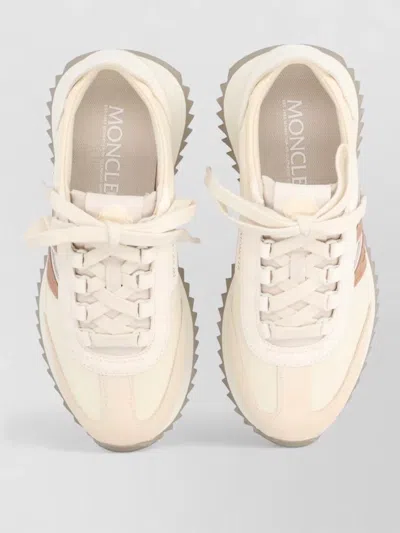 Moncler Pacey 2 Logo-detail Platform Sneakers In Brown