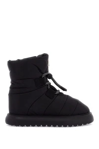 Moncler Padded Ankle Boots In Black