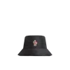 Moncler Logo Hat In Black