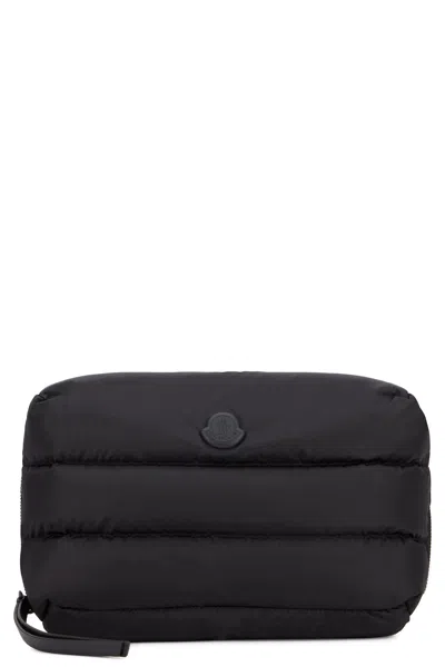 Moncler Padded Caradoc Mini Wallet In Black
