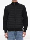 Moncler Tricot Cardigan In Black