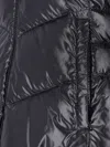 Moncler Wool Padded Cardigan In Black