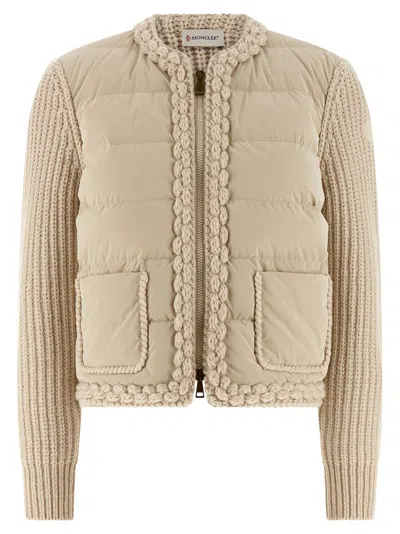MONCLER PADDED CARDIGAN