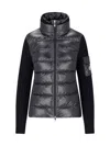 Moncler Padded Cardigan Jacket In Multi