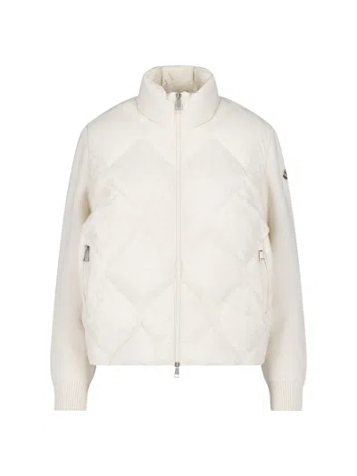 Moncler Gepardeter Cardigan In Neutral