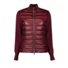 MONCLER MONCLER PADDED ZIPPED CARDIGAN