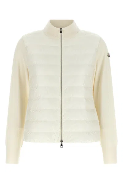 Moncler Padded Cardigan In Multi