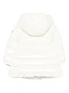 Moncler Padded Down Down Jacket In White