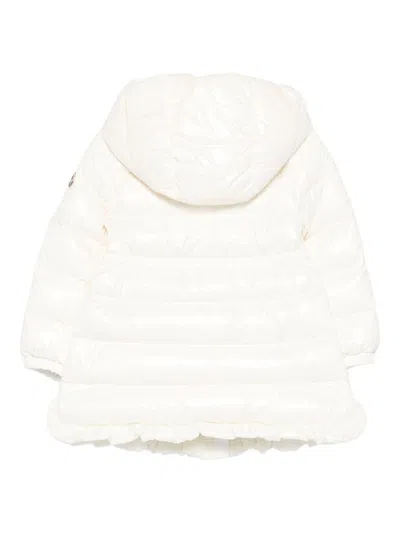 Moncler Padded Down Down Jacket In White