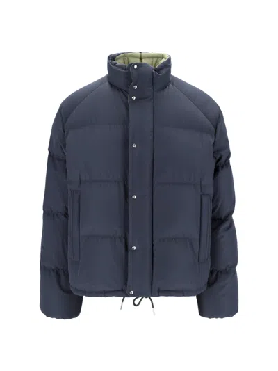 Moncler Verone Quilted Shell Down Jacket In Blue