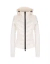 Moncler Technical Fleece And Nylon Jacket