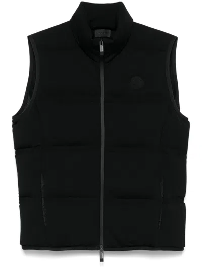 Moncler Padded Gilet In Black