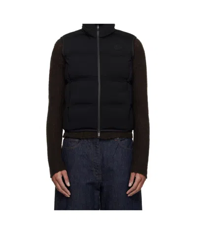 Moncler Padded Gilet In Black